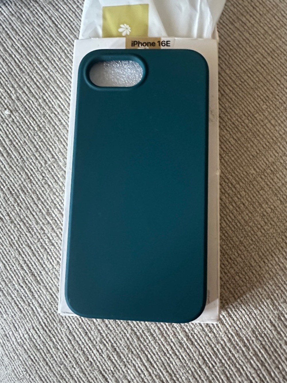 iPhone 16E Compatible Teal Protective Phone Case - Unbranded